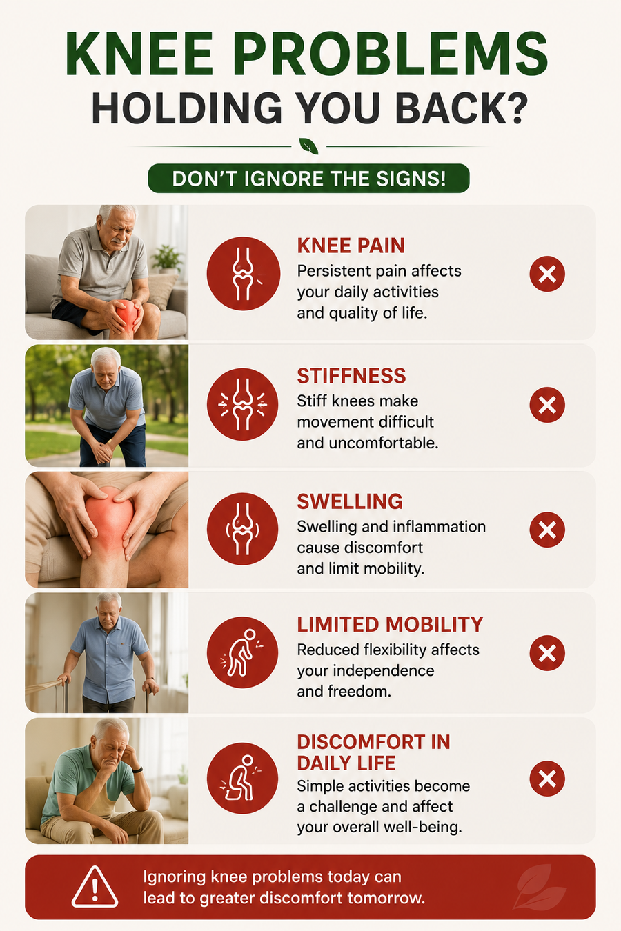 Knee Pain Holding You Back?
